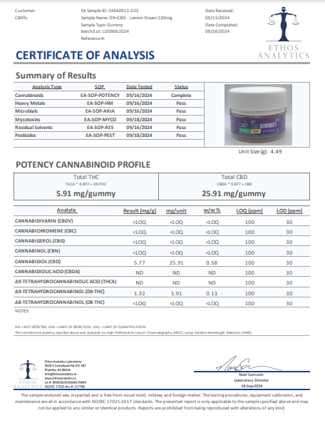 Lab Test Image